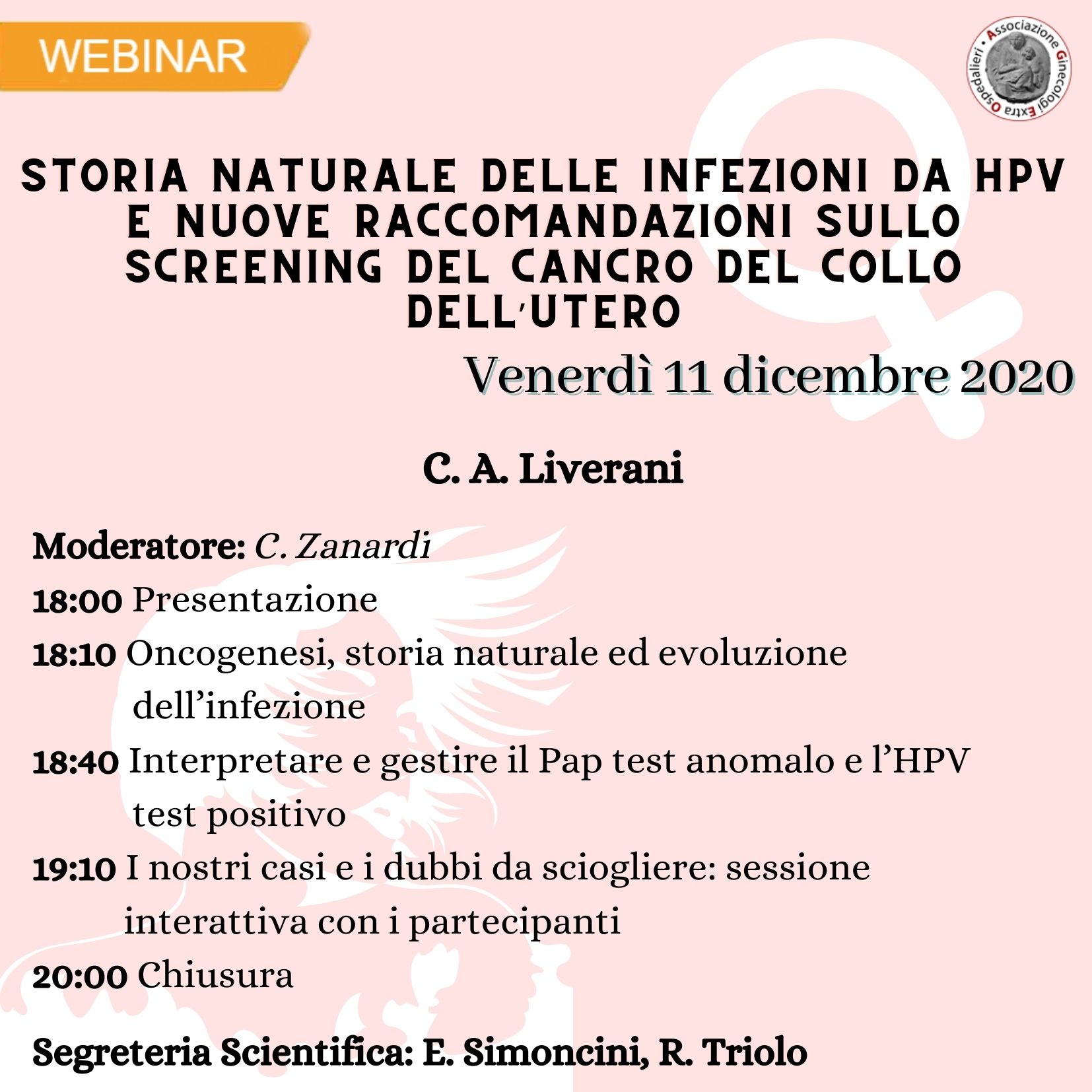 Storia naturale delle infezioni da HPV e nuove raccomandazioni sullo screening del cancro del collo dell'utero