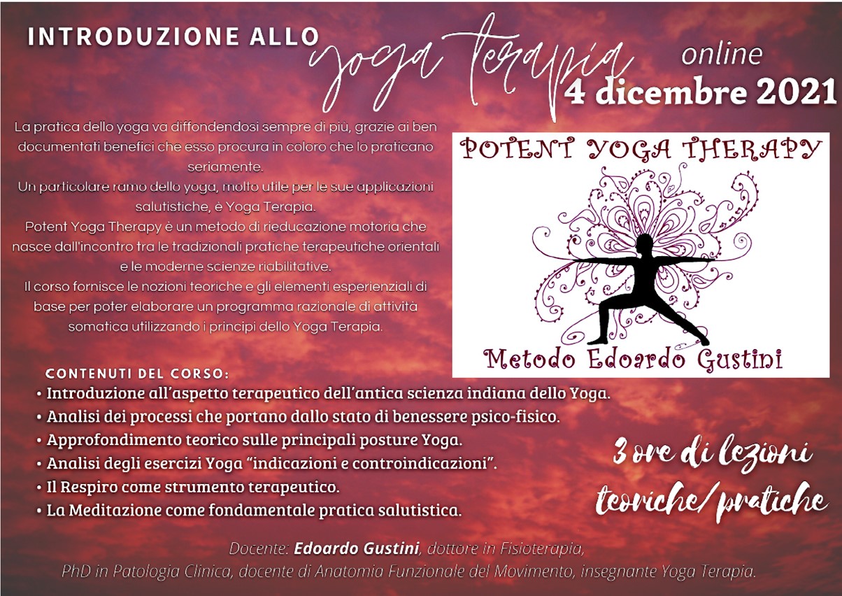 Introduzione allo Yoga Terapia